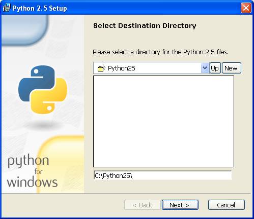 Python installation screen 012