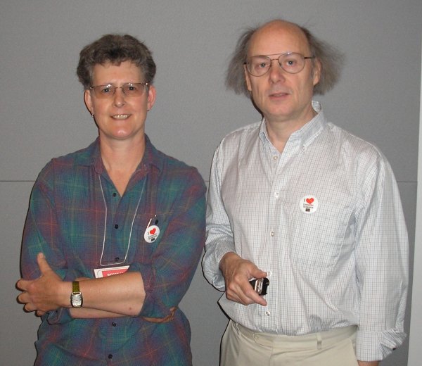 Dr Anne Dawson and Dr Bjarne Stroustrup