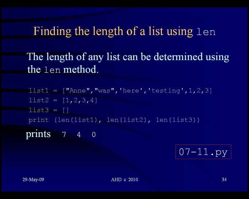 Python 3 list variable diagram